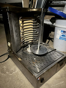 Elektriline kebabigrill / Gyros-masin (Roostevaba teras) (2 foto / 3)