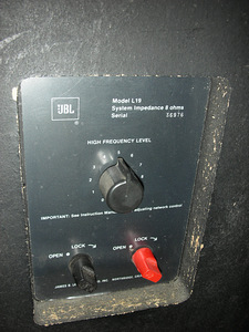 JBL L19 - 2 way speakers (3 foto / 3)