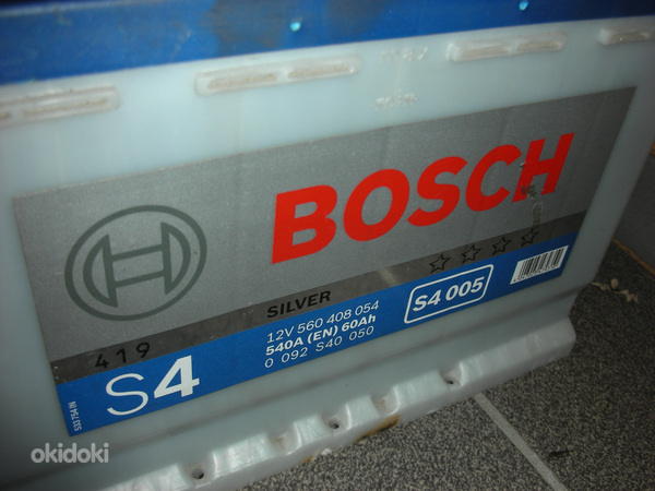 Аккумулятор Bosch 12 В (фото #2)
