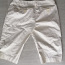 Кремовые брюки до колена, размер XL (фото #2)