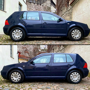 VOLKSWAGEN GOLF 4 / AVARIIVABA / TÜV 08.2025 (5 foto / 15)