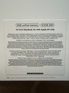 MacBook Air M1 2021 / 8GB / 512GB (4 foto / 4)