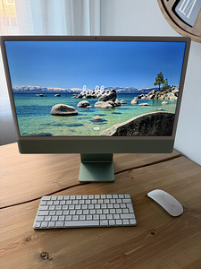 iMac M3 / 8GB / 512GB • Roheline (1 foto / 5)