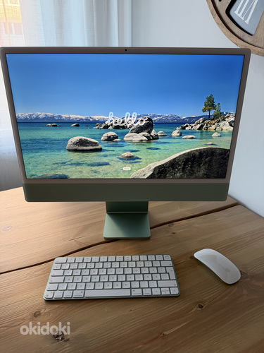 iMac M3 / 8GB / 512GB • Roheline