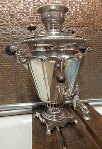 Puiduga köetav samovar, Vorontsov. (2 foto / 3)