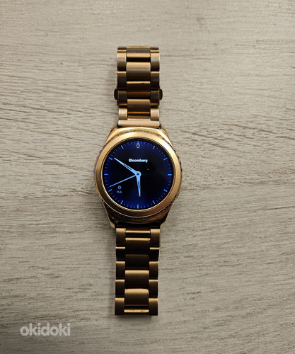 Часы Samsung Gear S2 классические золотые (фото #1)