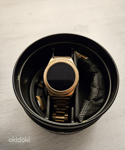 Часы Samsung Gear S2 классические золотые (фото #3)