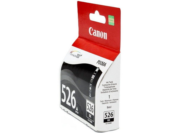 Tindikassett CLI-526BK, Canon, must,punane,sinine originaal.