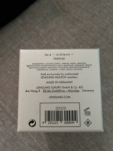 Нишевый парфюм Lengling munich nr4. 50ml