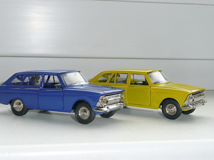 NSVL automudel Moskvich-IZ-1500 kombi Lilla A12 Haruldan (4 foto / 5)