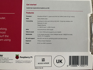 Raspberry PI400UK (2 foto / 2)