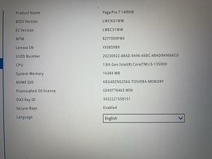 Lenovo Yoga Pro 7 (3 фото из 3)