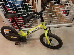Strider 14x Sport jooksuratas roheline, kaks ühes (3 foto / 3)