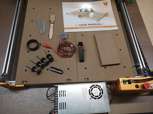 FoxAlien Masuter Pro 4040 CNC freesimismasin, spindel 500w (3 foto / 5)