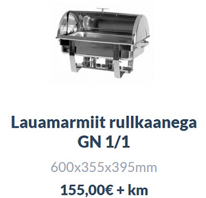 Lauamarmiit rullkaanega 1/1GN (1 foto / 8)