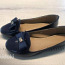 Туфли из лакированной кожи темно-синего цвета, размер 31 (фото #1)