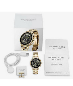 Gold Smart Watch Michael Kors originaal