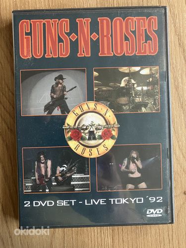 GUNS N’ ROSES – ЖИВОЙ В ТОКИО 1992 ДВОЙНОЙ DVD