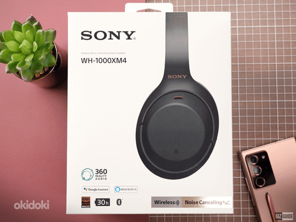 Uued garantii Sony WH-1000XM4 mürasummutavad kõrvaklapid (foto #1)