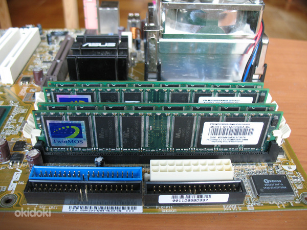 ASUS P4P800SE, Pentium4 3,0 ГГц, 1 Гб (фото #2)