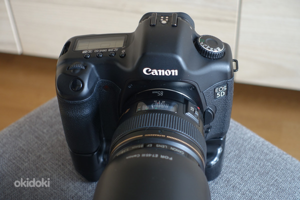 Canon 5d + objektiiv 85mm-1.8 - 650 eurot. (foto #2)