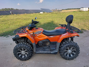 ATV CFMOTO 450L 2018a + Lumesahk (6 foto / 10)
