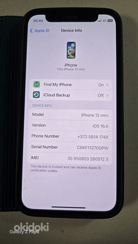 Müüa Iphone 12 Mini Väga heas korras