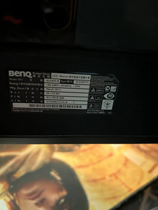 Mängumonitor 24" BenQ XL2420-B + 3d prillid Nvidia (3 foto / 4)
