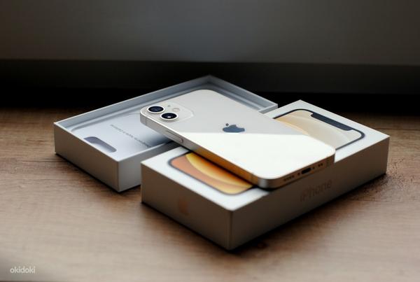Как новый, iPhone 12 mini, 128 GB, белый, Гарантия. (фото #4)