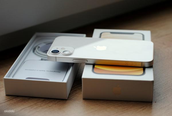 Как новый, iPhone 12 mini, 128 GB, белый, Гарантия. (фото #7)