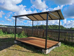 Terrass katusega (1 foto / 4)