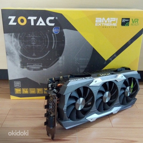 ZOTAC GeForce® GTX 1080 Ti AMP! Extreme Core Edition (фото #1)
