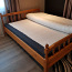 Деревянная кровать с матрасом 160*200 (фото #2)