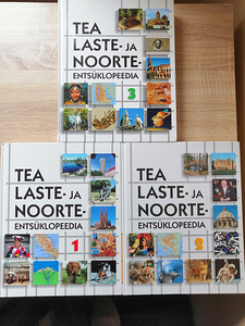 Laste- ja noorteentsüklopeedia,​ 1-3 köidet, Tea Kirjastus (1 foto / 2)