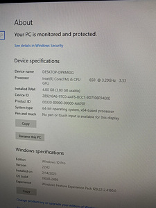HP Compaq 8100 SFF (i5 3.2ghz/4gb ram/500gb hdd/displayport) (5 foto / 5)