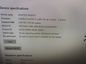 Dell Optiplex 790 (i5-2400, 8GB DDR3, 250GB HDD) (6 foto / 6)