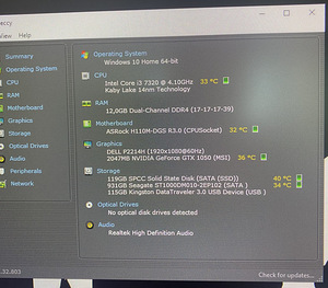 I3 7320 4,1 ГГц/12 ГБ ddr4/128 ГБ SSD/1 ТБ жесткий диск/gtx1 (7 фото из 9)