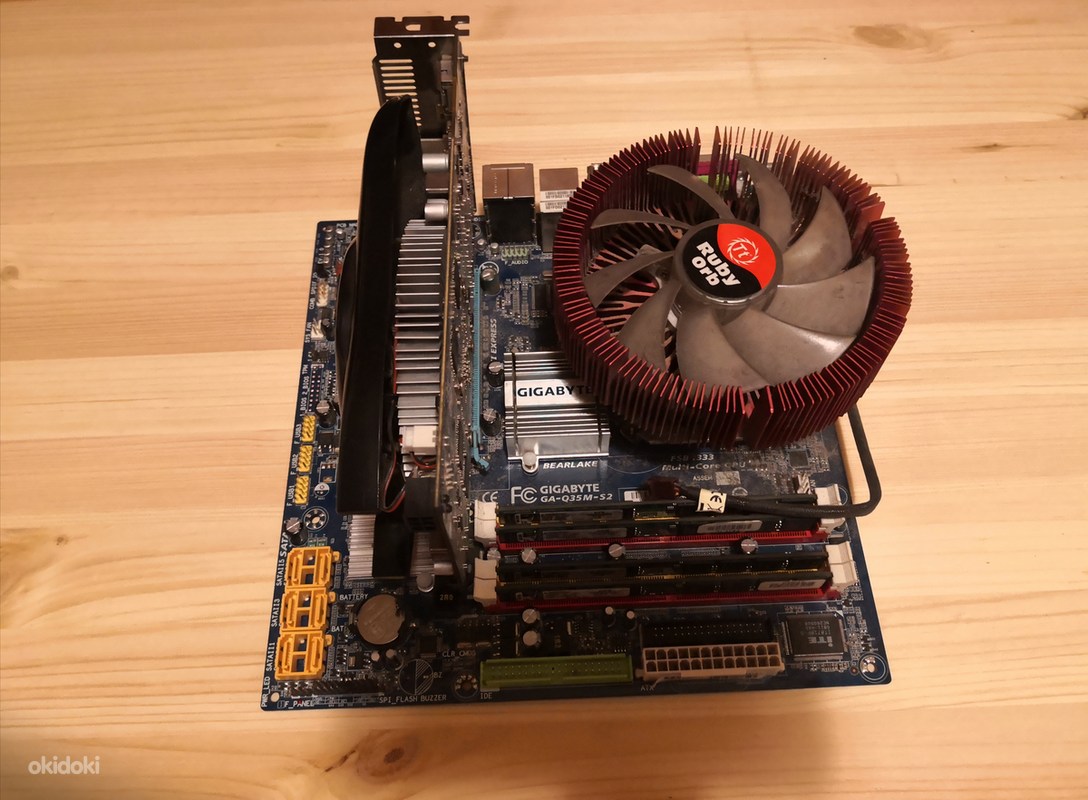 Poolik arvutikomplekt (MoBO+CPU+RAM+GPU) (foto #2)