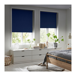 2 х шторы IKEA FRIDANS затемняющие 125x195 см