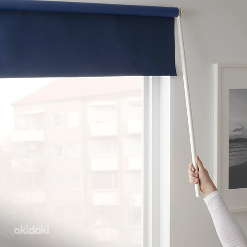 2 х шторы IKEA FRIDANS затемняющие 125x195 см (фото #2)