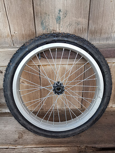 2 x velg ja rehv 2,50/85-16 Mopeed, Käru (3 foto / 9)
