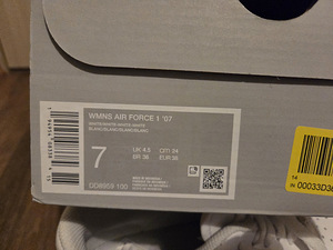 Nike Air Force 1 tossud (5 foto / 5)