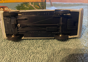 Moskvitch 1:43 mudelauto novoexport CCCP (5 foto / 5)