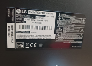 LG 55UM7100PLB teler 55" (3 foto / 3)