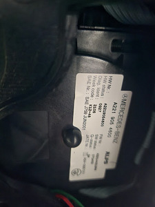 W221 keskkonsool Facelift long (4 foto / 5)