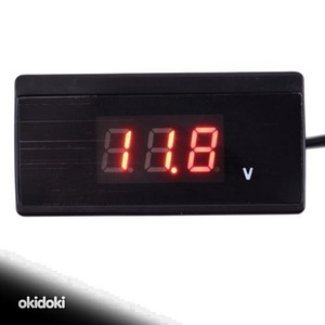 12V вольтметр в прикуриватель (1 фото из 3)