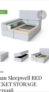 Voodi Sleepwell 80x200 (1 foto / 5)