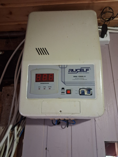 Ühefaasiline pinge stabilisaator 10 kVA
