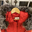 Зимний пуховик пальто куртка с нат. воротником чернобурка S (фото #2)