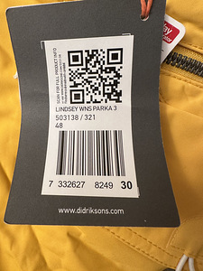 Uus Didrikson Lindsey parka, s:48 (2 foto / 3)